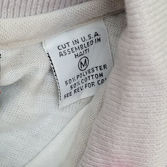 Vintage 90s Hilton-Head-Island Polo Shirt S/M 19x25 Van-Heusen - Picture 5 of 12